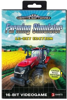 Farming Simulator Megadrive 16Bit Grün