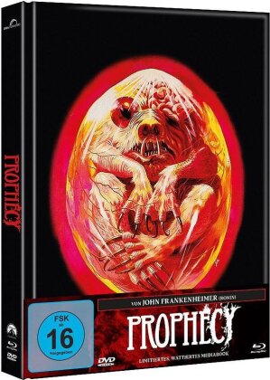 Prophecy (1979) (Cover W, Wattiert, Edizione Limitata, Mediabook, Blu-ray + DVD)