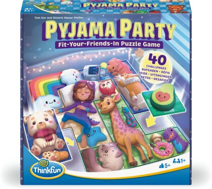 ThinkFun Pyjama Party - Denkspiel ab 5 Jahre