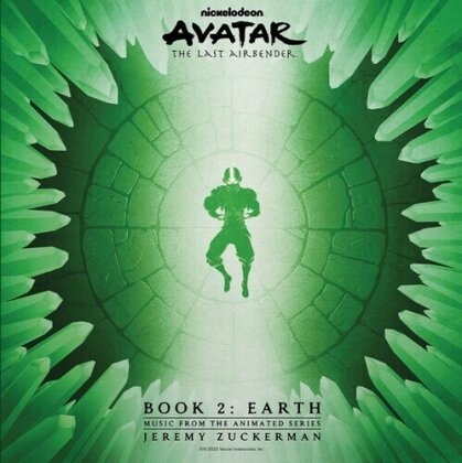 Jeremy Zuckerman - Avatar: The Last Airbender-Book 2: Earth - OST (Limited Edition, Green Vinyl, 2 LPs)