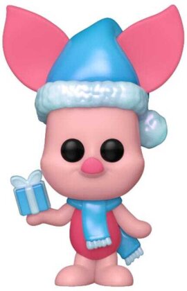 Winnie the Pooh Holiday 2025 Pocket POP! Vinyl Schlüsselanhänger Piglet Tree Holiday Box 4 cm