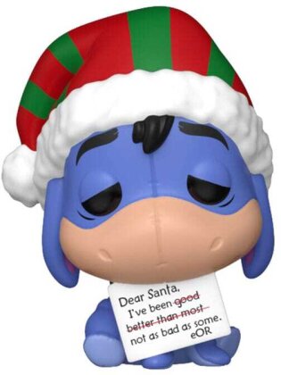 Winnie the Pooh Holiday 2025 Pocket POP! Vinyl Schlüsselanhänger Eeyore Tree Holiday Box 4 cm
