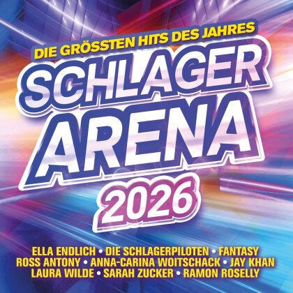 Schlager Arena 2026: Die größten Hits des Jahres (2 CD)