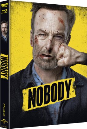 Nobody (2021) (Cover A, Limited Edition, Mediabook, 4K Ultra HD + Blu-ray)