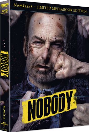 Nobody (2021) (Cover B, Limited Edition, Mediabook, 4K Ultra HD + Blu-ray)