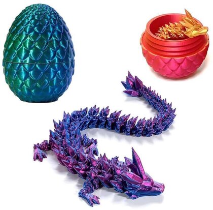 3D Printed Dragon Egg