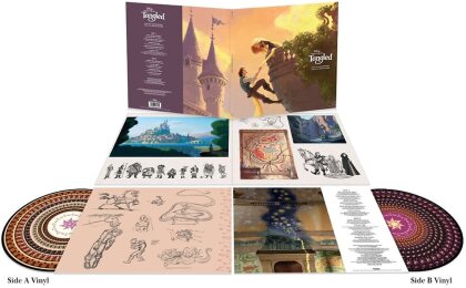 Songs From Tangled - OST (2025 Reissue, Zoetrope Vinyl, LP)