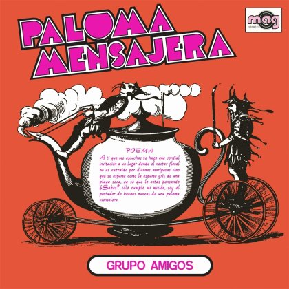 Grupo Amigos - Paloma Mensajera (2025 reisue, Munster Records, LP)