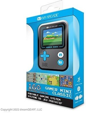 My Arcade Gamer Mini Classic - Black & Blue