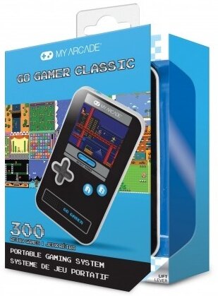 My Arcade Go Gamer Classic (300 Games in 1) - Black, Gray & Blue