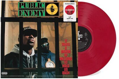 Public Enemy - It Takes A Nation Of Millions To Hold Us Back (2023 Reissue, def Jam, Apple Red Vinyl, LP)