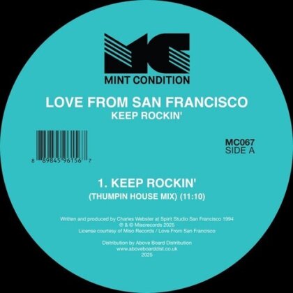 Love From San Francisco - Keep Rockin' (12" Maxi)