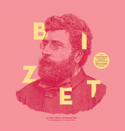 Georges Bizet (1838-1875) - Les Chefs-D-Oeuvre de Georges Bizet (Wagram, Version Remasterisée, LP)