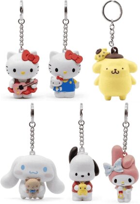 Porte-clefs - Kitty & Firends - Pocket Hero - Sanrio
