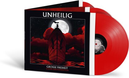 Unheilig - Grosse Freiheit (Limitierte Fan Edition, 2025 Reissue, 15th Anniversary Edition, Red Vinyl, 3 LPs)