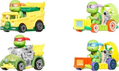 Hot Wheels Racerverse - Hot Wheels Racerverse Tmnt 4Pack