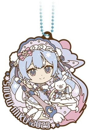 Porte-clef - Snow Miku 2023 (Lot G) - Snow Miku - Vocaloïd - Ichibanshô BNP62441 - 7.5 cm