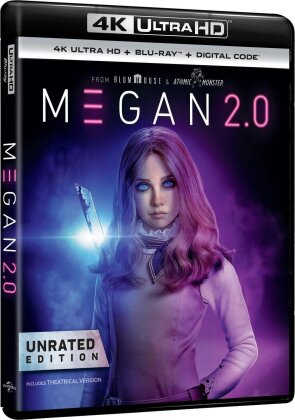M3GAN 2.0 (2025) (Kinoversion, Unrated, 4K Ultra HD + Blu-ray)