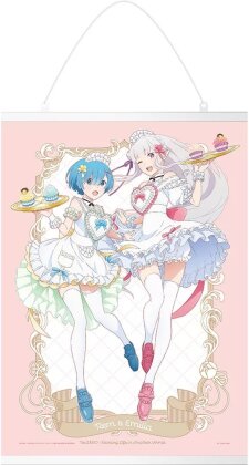 Poster - Rem & Émilia (Lot A) - Sweet Happy Life - Re:Zero - Ichibanshô BNP62395