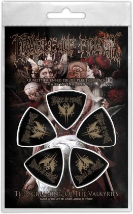 Cradle Of Filth - The Screaming Of The Valkyries Plectrum Pack