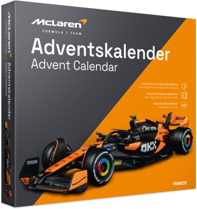 FRANZIS 67391 - McLaren Formula 1 Team Adventskalender