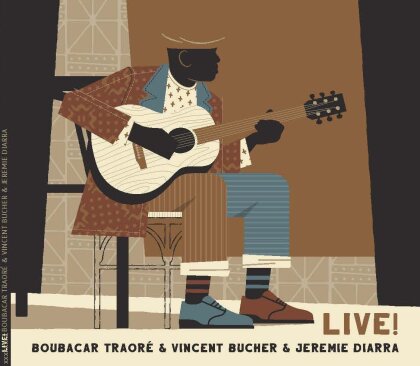 Boubacar Traoré, Jeremie Diarra & Vincent Bucher - Live