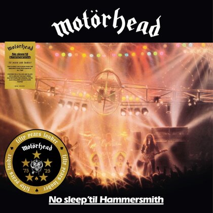 Motörhead - No Sleep 'Til Hammersmith (2025 Reissue, Sanctuary, 50th Anniversary Edition, Splatter Vinyl, LP)