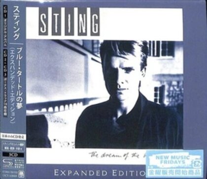 Sting - The Dream Of The Blue Turtles (2025 Reissue, Super High Material CD, Japan Edition, Expanded, Universal Japan, 3 CD)