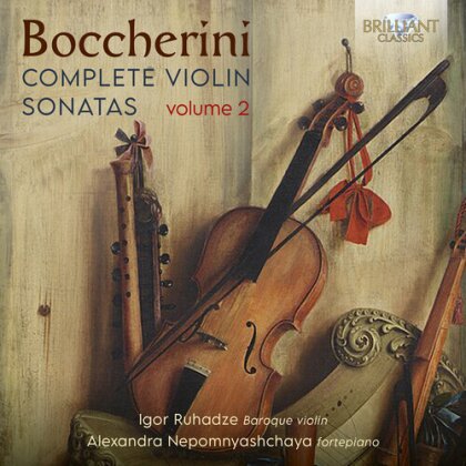 Luigi Boccherini (1743-1805) & Igor Ruhadze - Complete Violin Sonatas Vol. 2