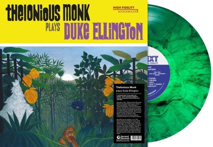 Thelonious Monk - Plays Duke Ellington (2025 Reissue, Second Records, Deluxe Edition, Transparent Green Marble Vinyl, LP)