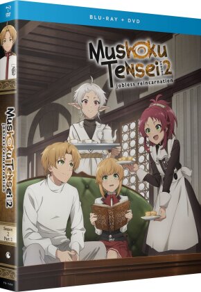 Mushoku Tensei: Jobless Reincarnation - Season 2 - Part 2 (2 Blu-rays + 2 DVDs)