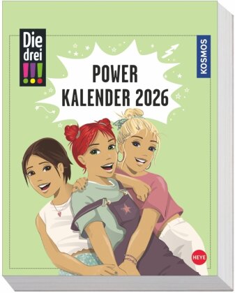 Die drei !!! Tagesabreißkalender 2026