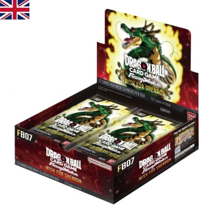 JCC - Booster - FB07 - Wish for Shenron - Dragon Ball Super : "Fusion World" (EN) - (24 boosters)