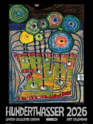 Großer Hundertwasser Art Calendar 2026