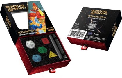 Dungeons & Dragons Würfel Set 50th Anniversary - Retro Holmes Replica