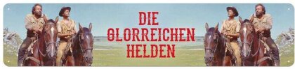 Bud Spencer & Terence Hill Blechschild Die glorreichen Helden 46 x 10 cm