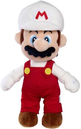 Super Mario Plüschfigur Feuer Mario 30 cm