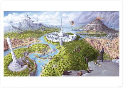 The Elder Scrolls IV - Oblivion Kunstdruck Imperial City 42 x 30 cm