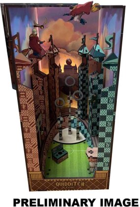 Harry Potter Tiny Adventures Book Nook Mini-Diorama Quidditchfeld 23 cm