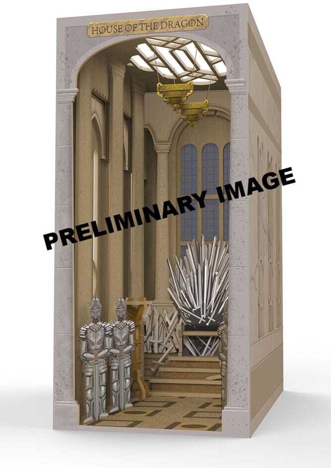 House of the Dragon Tiny Adventures Book Nook Mini-Diorama Iron Throne 23 cm