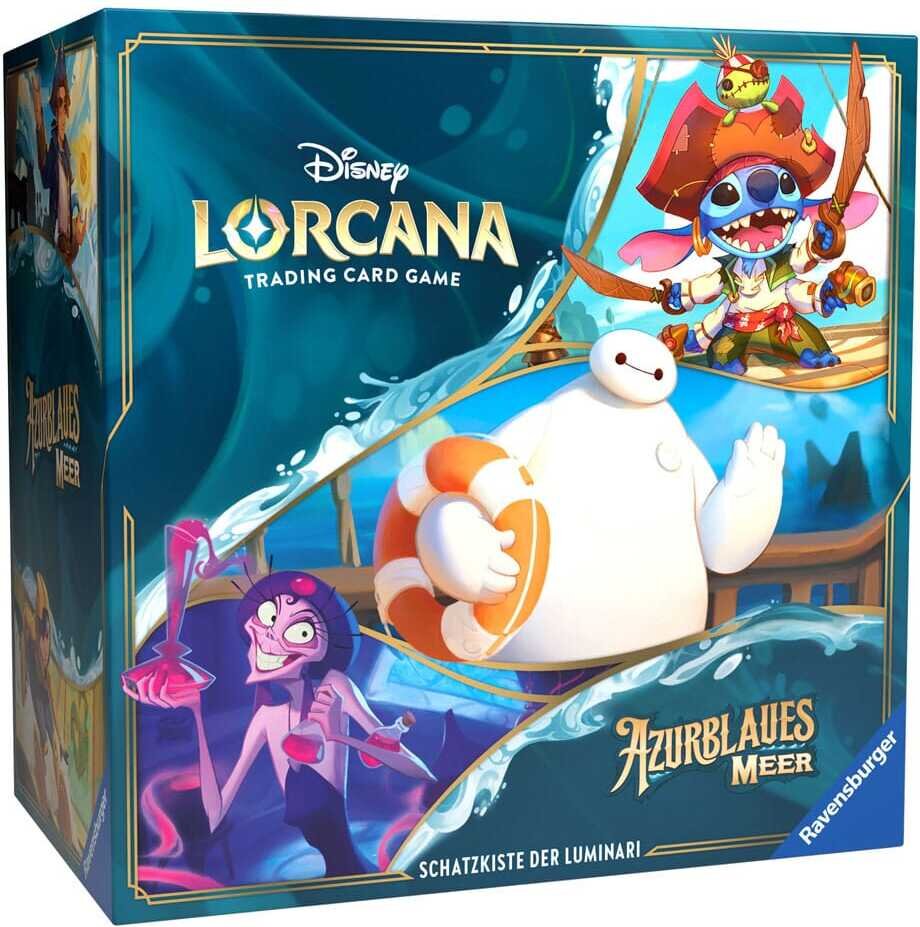 Disney Lorcana TCG Azurblaues Meer Schatzkiste der Luminari *Deutsche Edition*