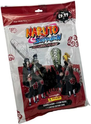 Naruto Shippuden Akatsuki Attack Trading Cards Starter-Set *Deutsche Version*