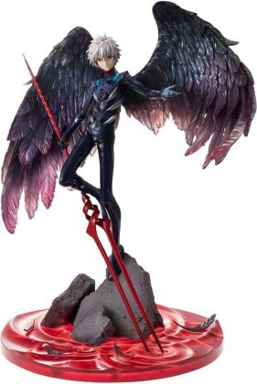 Evangelion - 3.0 + 1.0 Thrice Upon a Time Precious G.E.M. Serie PVC Statue Kaworu Nagisa 15th Anniversary Ver. 30 cm