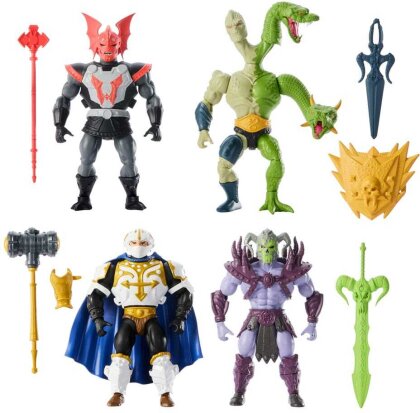 Masters of the Universe Origins Actionfiguren 4er-Pack heo exclusive 14 cm