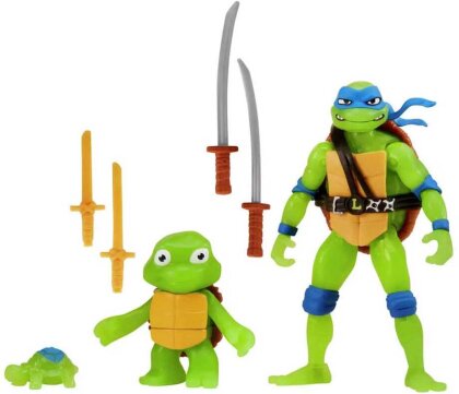 Teenage Mutant Ninja Turtles - Mutant Mayhem Actionfiguren 3er-Pack Leonardo Evolution 10 cm