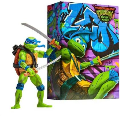 Teenage Mutant Ninja Turtles - Mutant Mayhem Action Figur Comic Con Leonardo 18 cm