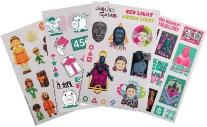 Squid Game Sticker Pack