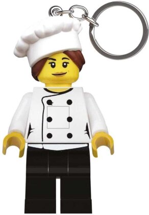 LEGO Minifigures Schlüsselanhänger mit Leuchtfunktion Gourmet Chef 8 cm