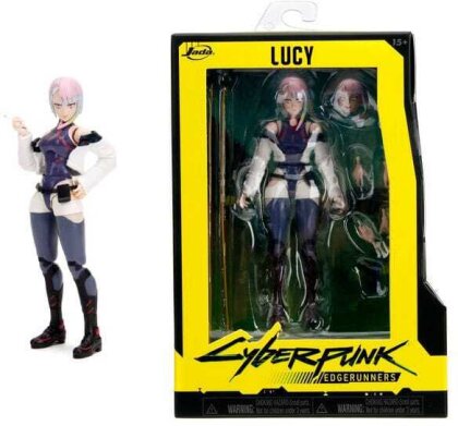 Cyberpunk - Edgerunners Diecast Minifigur Lucy 15 cm