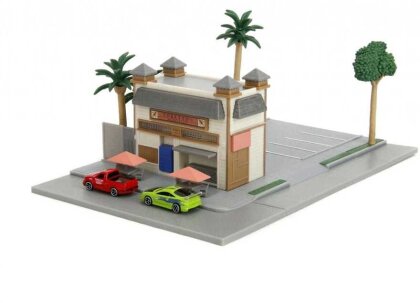 Fast & Furious Nano Metalfigs Nano Scene Diorama Toretto´s Café